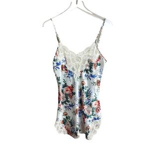 VICTORIA'S SECRET | Gold Label Slip Dress Lingerie Floral Lace Mini Y2K